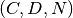(C, D, N)